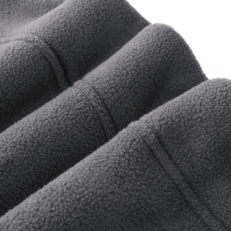 Autumn Winter Fashion Fleece Thickened Warm Hooded Coat Men's Casual Jacket