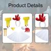 Chicken Cosplay Costume Kit for Theater, Action Events And Presentations.