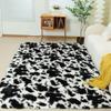 Cross-Border Minimalist Gradient Tie-Dye Long Pile Washable Carpet for Living Room, Bedroom, or Coffee Table.