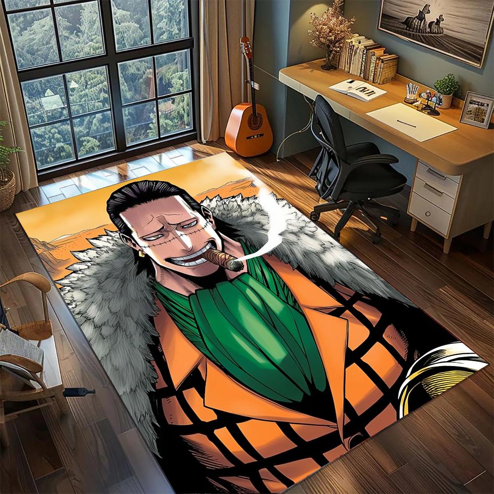 

Sir Crocodile Desert King Rug Carpet Large Area Rug Non Slip Washable Floor Mat Gamer Room Bedroom Home Decor 60x90cm