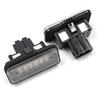 2pcs LED Tail Lamps License Plate Lights For Mercedes Benz W203 W211 W219 S211