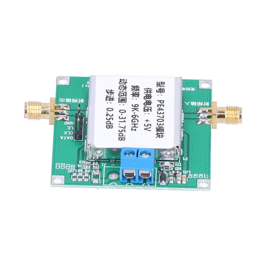 6GHz RF Digital Attenuator 30DB Step 0.25DB OLED Pogrammable Attenuator Module e