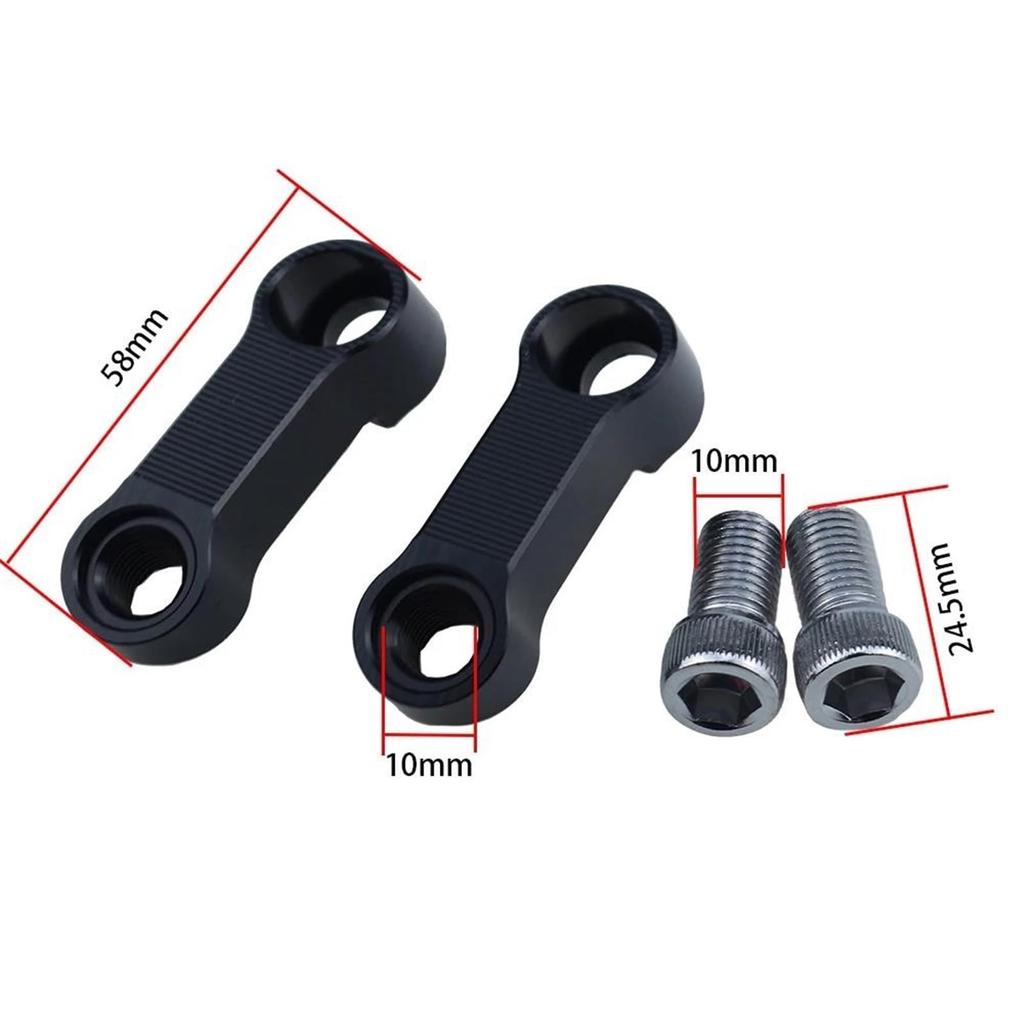 The Motorcycle Riser for Kawasaki Z650RS for Z900RS 400 400SE Eliminator Mirror Riser Extender