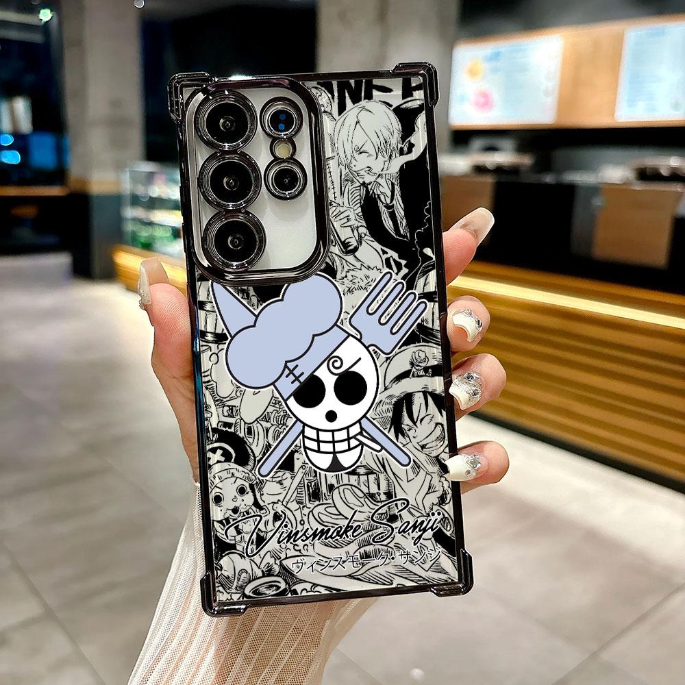 

Pirates O-One Pieces LOGO Coque For Galaxy S26 Ultra Phone Case For Samsung S26 S25 S24 S23 S21 Ultra S20 FE S25 Plus Soft Cover Galaxy S20 Ultra