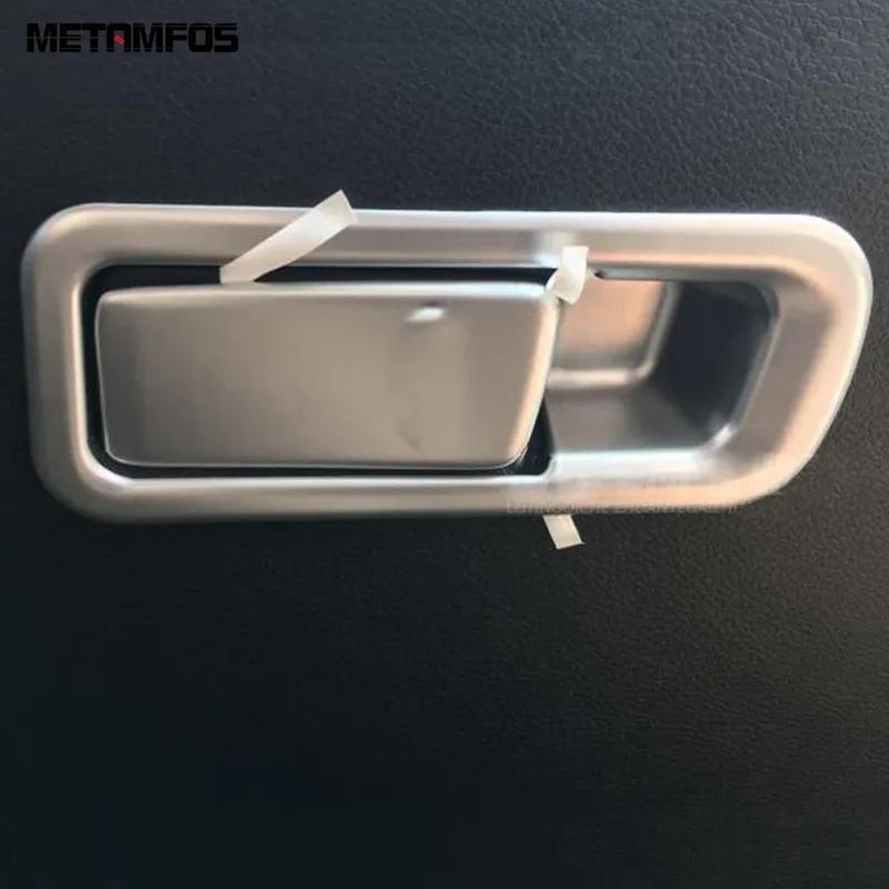 For Jeep Renegade 2015 2016 2017 2018     Matte Glove Storage Box Door Handle Cover Trim Interior Accessories