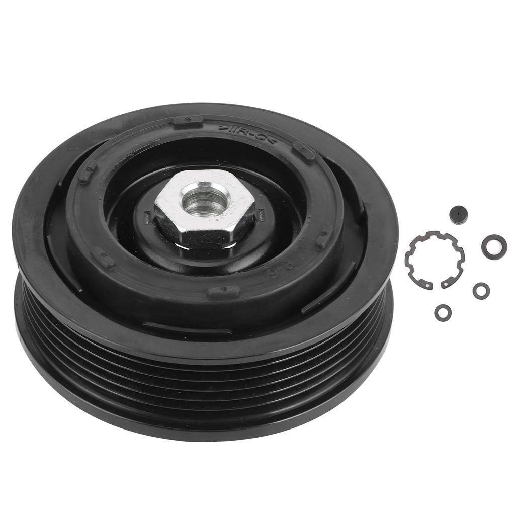 6PK Air Conditioning Compressor Clutch Replacement Stainless Steel Accessory Fit for T5 2.0