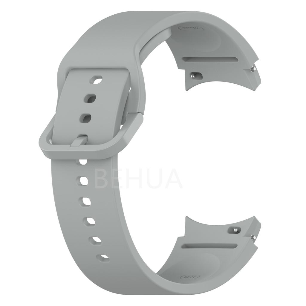 20mm Watchstrap Band For Samsung Galaxy Watch 6 5 4 40mm 44mm classic 47mm 43mm Strap Bracelet Silicone Wristband Plastic buckle