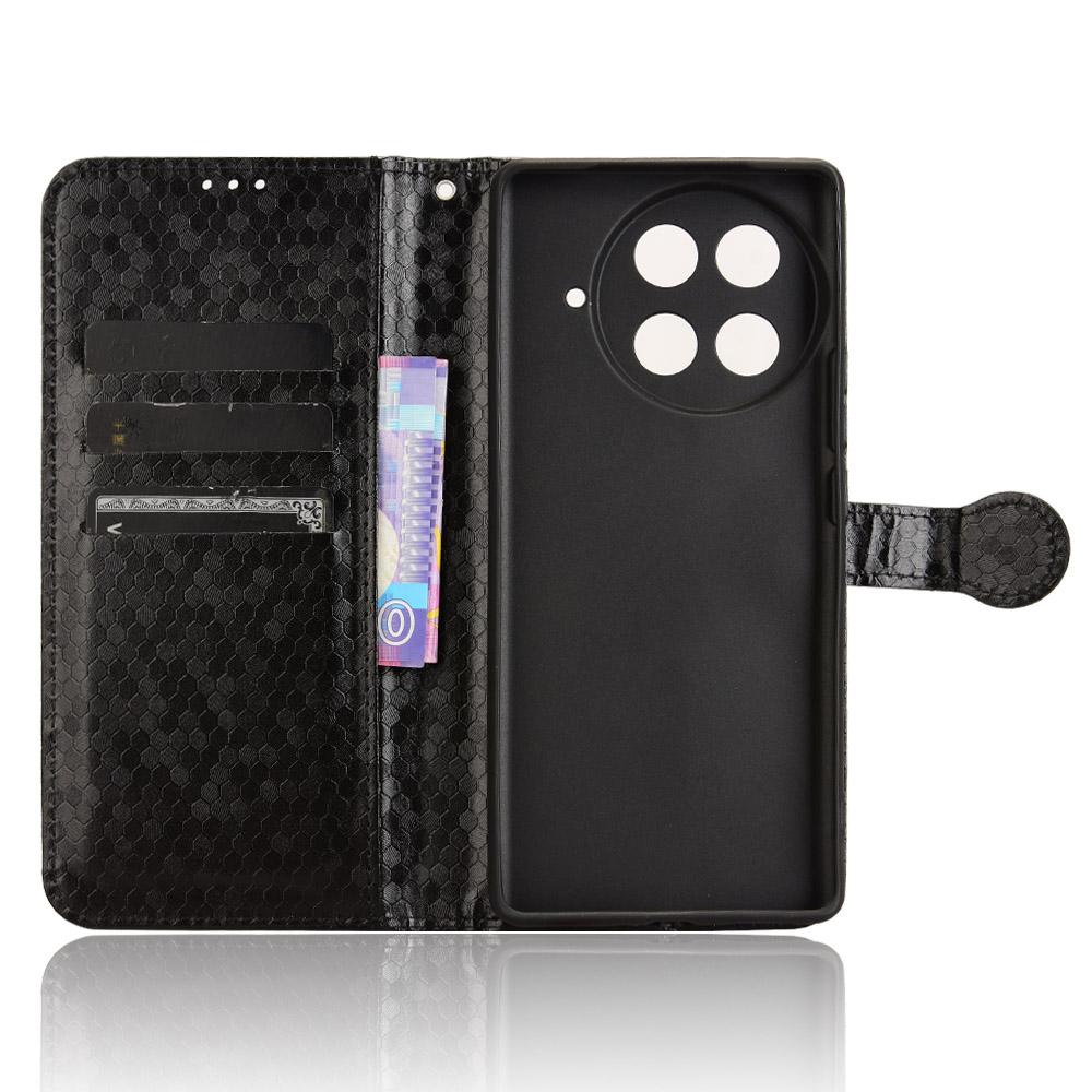 For TECNO Camon 30S 4G/30S Pro 4G Wallet Case Dot Pattern Imprint PU Leather Phone Cover