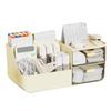 Makeup Organizer Multifunctional Skincare Cosmetic Storage with 2 Drawers for Vanity Desktop Cream