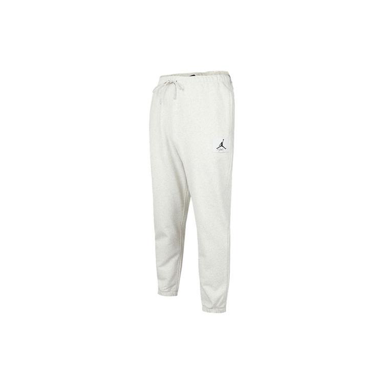 Men s Air Jordan Flying Man Logo Bundle Feet Loose Sports Pants/Trousers/Joggers Autumn Gray DA9813-141 XXL