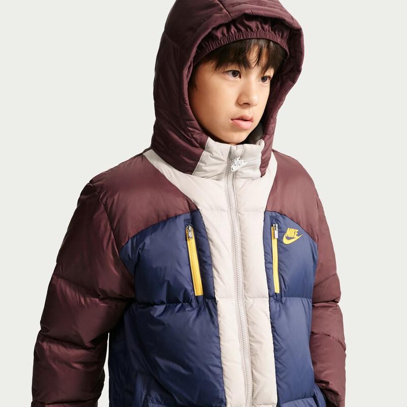 Nike Youth Color-Block Outdoor Down Jacket