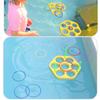 EVA Floating Foam Rings Throw Pool Game Toy with Balls Floating Foam Rings Toy with Balls for Kids Adults Outdoor Party