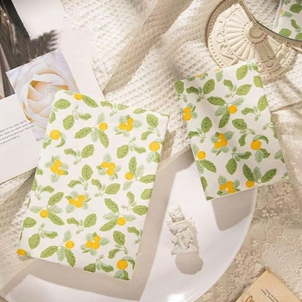 

А5 А6 Оранжевые Листья Обложка для Блокнота Чехол для Планера Защитная Оболочка Обложка для Журнала Защитник Офисные Канцелярские Принадлежности A6