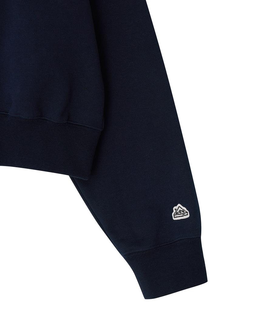 LEE Women Kansas Boucle Logo Sweatshirt Navy