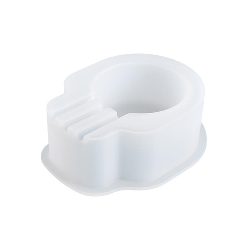 Silicone Ashtray Resin Mold Expoy Resin Casting Mold Round Jewelry Box Molds for DIY Crafts Trinket for Case Home Decora