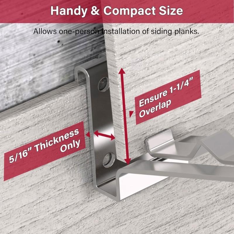 Convenient Siding Adjusting Tool Reliable Siding Gauges Hand Siding Measuring Tool Suitable for DIY Projects Contractors