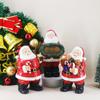 Resin Cute Santa Claus Sculpture Ornament Home Party Desktop Decor Art Crafts Holiday Accessories Gift Christmas Decoration 2025