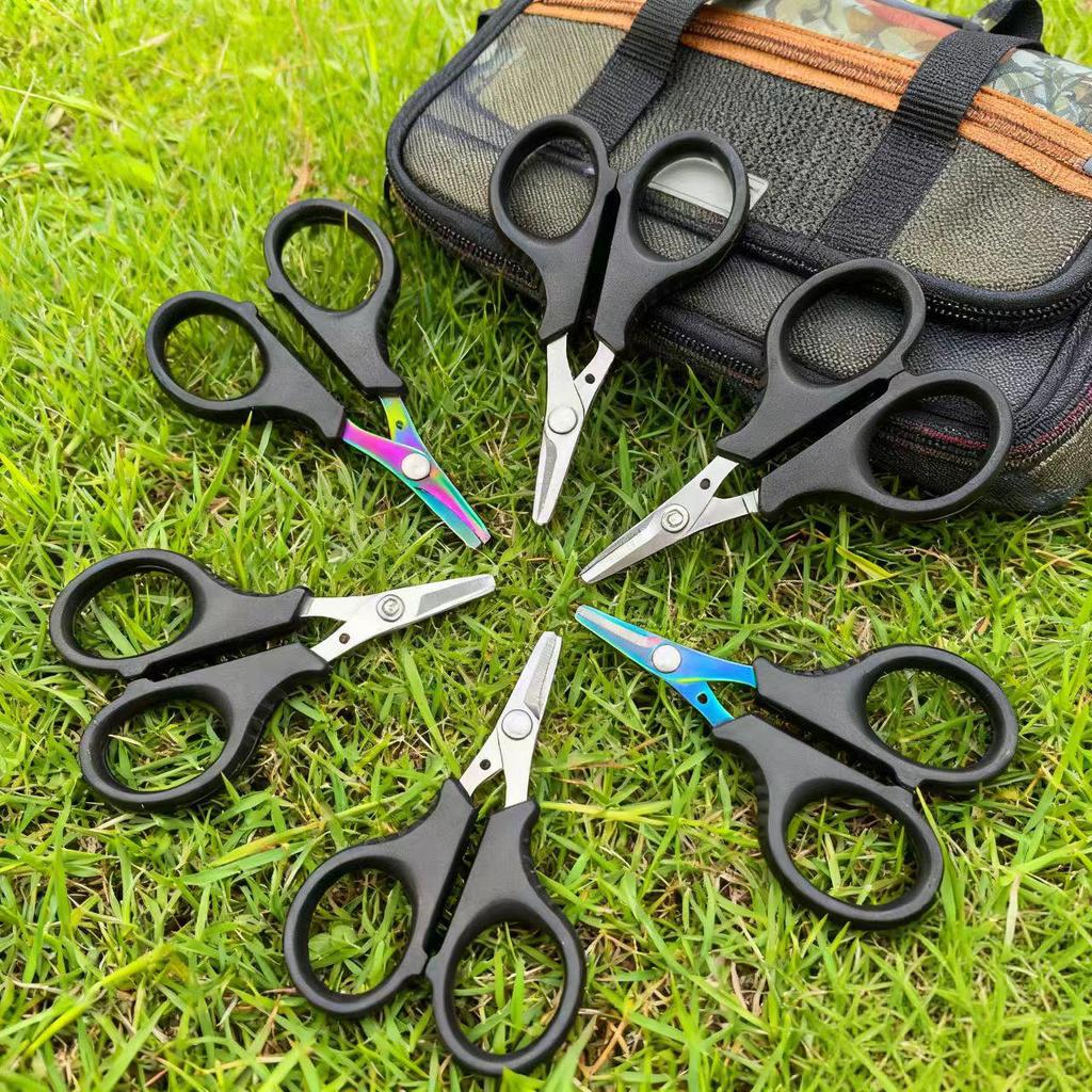 Compact Outdoor Fishing Scissors: Line & Lead Cutter with Mini Lure Pliers
