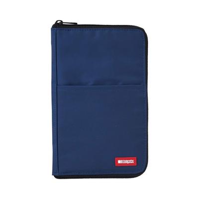 LIHIT LAB Płaskie etui na ołówki, Typ, Szerokie, Indygo, A7653-11