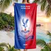 Serviette de Plage Football Crystal Palace Microfibre Douce Serviette d'Été Séchage Rapide Absorbante pour Plage Piscine Voyage
