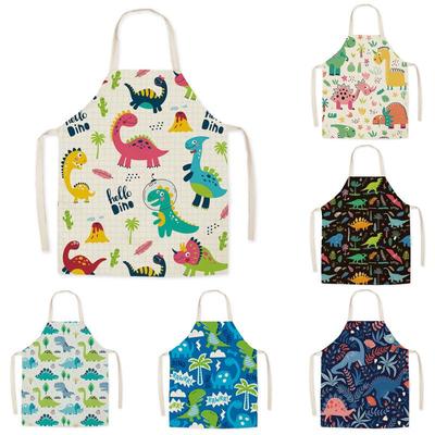 Logo Printed Kitchen & Catering Apron for Supermarkets and Milk Tea Shops