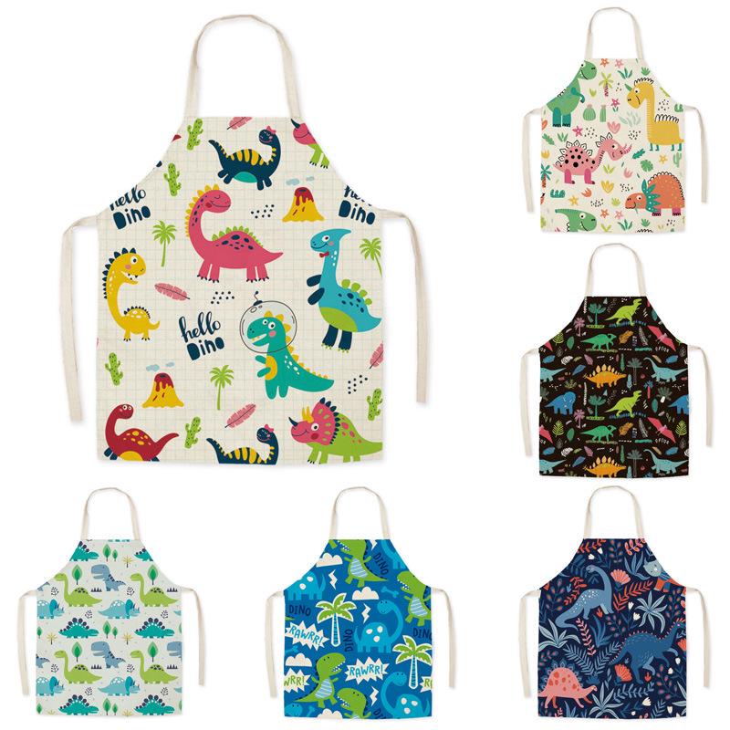 Logo Printed Kitchen & Catering Apron for Supermarkets and Milk Tea Shops