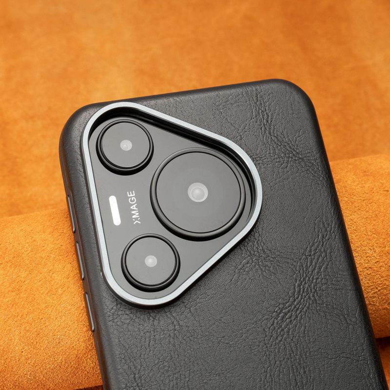 Vhodné pro pouzdro na telefon Huawei Pura70pro, Mate60pro Magnetický plný obal Nárazuvzdorné Business Luxusní kožené pouzdro