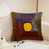 Dots Art YYayoi KKusama cushion cover Pillow Case Plush Fabric Soft Double Sided Print Sofa Cushion Cover Throw Pillow Covers