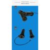 Right Handle Throttle Bicycles Electric Bike Twist Throttle Grip ABS Material Tool Free Installation Ergonomic Design