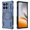 For Motorola Edge 60 Pro 5G Magnetic Case Butterfly Armor Hollow Heat Dissipation PC+TPU Phone Cover