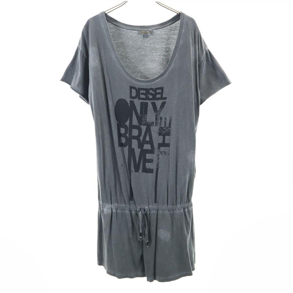

DIESEL Vintage processing Short sleeve All in one S Jumpsuit Women Used