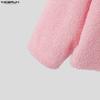 INCERUN Oversized Men Lapel Neck Long Sleeve Buttons Casual Loose Texture Pullovers Tops