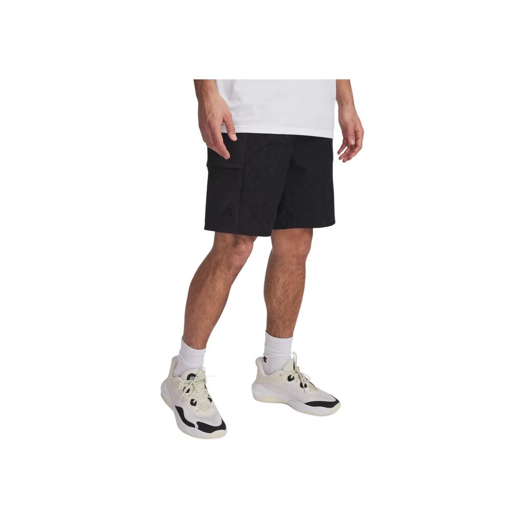 Under Armour Iso-Chill Curry Woven Basketball Shorts Men Shorts Black 1390347-001