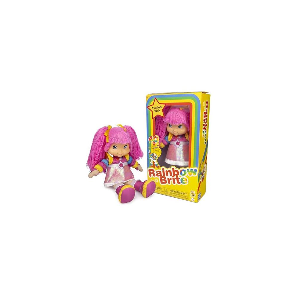 Muñeca The Loyal Subjects Rainbow Brite de 12 pulgadas Tickled Pink