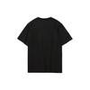 Li Ning T Shirts Unisex Black Crew Neck Moderate ATST631-1