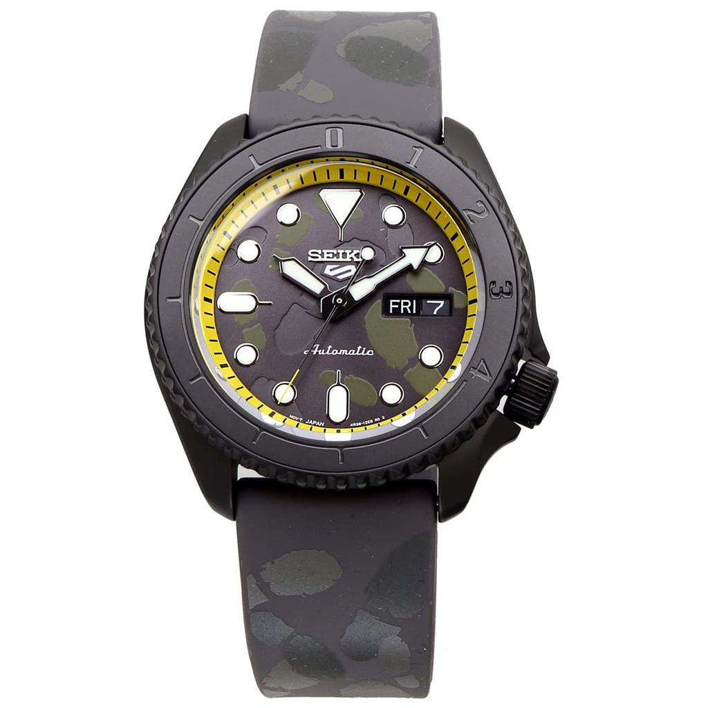 5 SPORTS SKX Street Style Automatic Mechanical ONE PIECE Collaboration Limited Model Vinsmoke Sanji Watch Five Sports SRPH69 Overseas Model [Seiko]