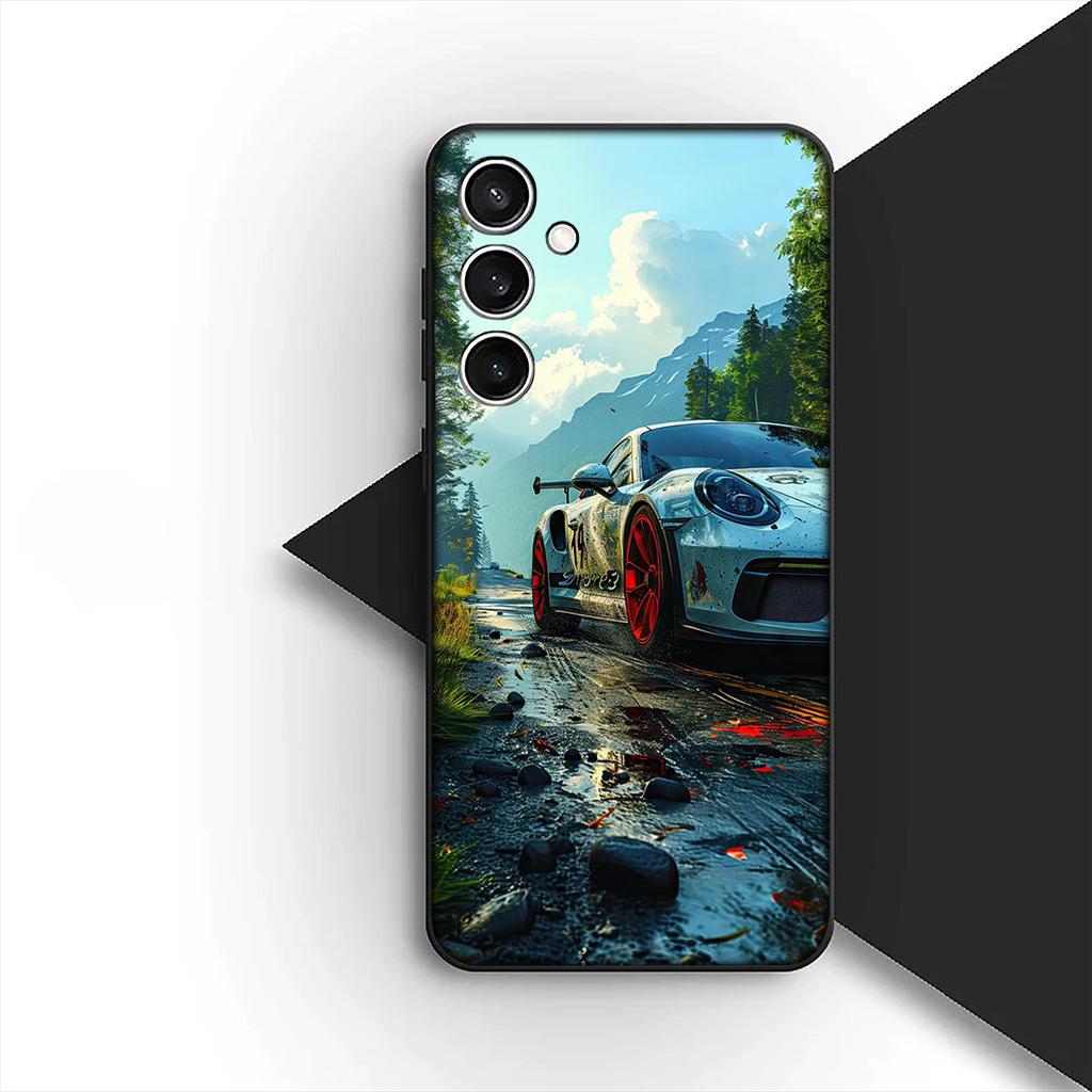for Xiaomi Redmi Note 12 11 10 A3 Pro 10A 10C 12C Note12 5G 4G Phone Cover Soft Case Supercar Super Car Cartoon taillights