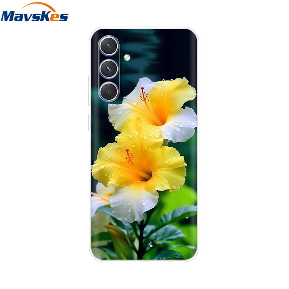 Hülle Für Samsung A15 Weiche Rückabdeckung Schutzhülle aus Silikon Bumper Shell Funda Para Für Samsung Galaxy A15 4G 5G Capa Handyhüllen