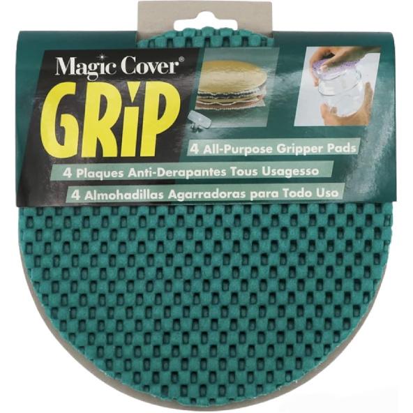 Jar Opener (4 PCS) - Rubber Jar Gripper for Weak Hands - Bottle Opener for Arthritic Hands - Jar Opener Gripper Pad - Lid Opener Non Tear - Coaster -