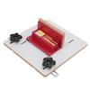 Router Table Box Joint Jig with 1 4 3 8 1 2 Inch Brass Keys Adjustable Jig with 3 4 Inch Miter Slot for Table Saw