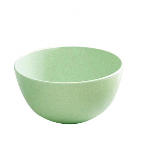 Eco-friendly Wheat Straw Children Rice Noodle Salad Bowl Household Tableware Plate Snacks Dish Eco-friendly Kitchen Tableware