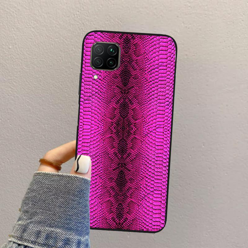 Ormskinnsmönster För Huawei Nova 10 9 SE 8i 11i 12i 12s Y60 Y61 Y70 Y90 Y72 Y73 Y91 P60 Pro P40 P30 Lite Fodral