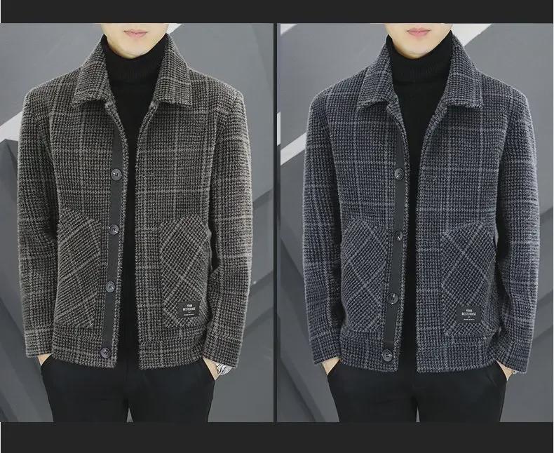 Trendy Wool Coats & Jackets: High-End Men's Autumn/Winter Wear