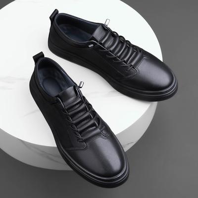 Britische Herrenschuhe Trendschuhe Atmungsaktiv Weichsohlige Herren Park-Laufschuhe Vielseitige Hochwertige Neue Leder Freizeitschuhe