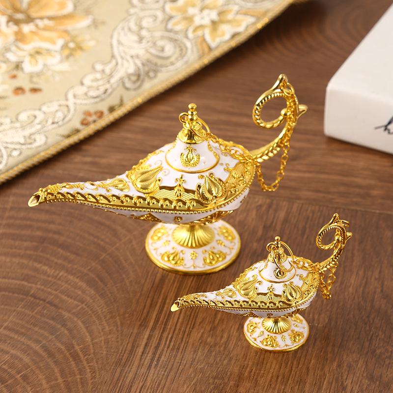 

Золотой узор Лампа Аладдина - Роскошное банкетное и домашнее декоративное украшение