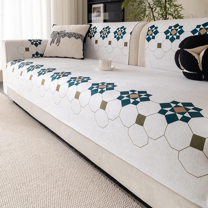 

New Sofa Cushion, Universal In All Seasons, One-Piece Nordic Simple Sofa Cover, Bohemian Cover Cloth Towel 70*70cm