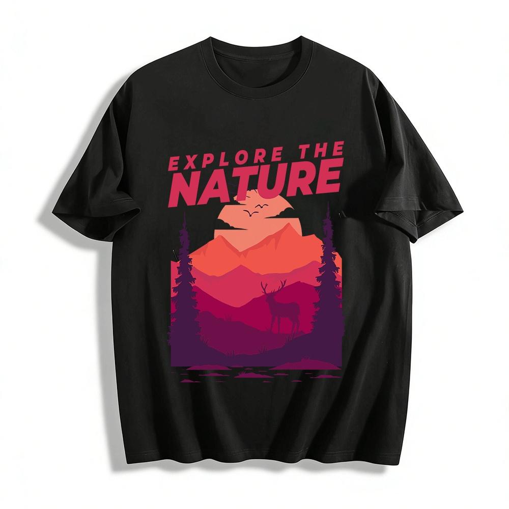 Explore The NatureT Pure cotton T-shirt XXS