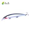 HENGJIA 8ks Nástraha Minnow s 3D očima Háček Bionická Nástraha na Štiku Okouna Rybářský Nástroj