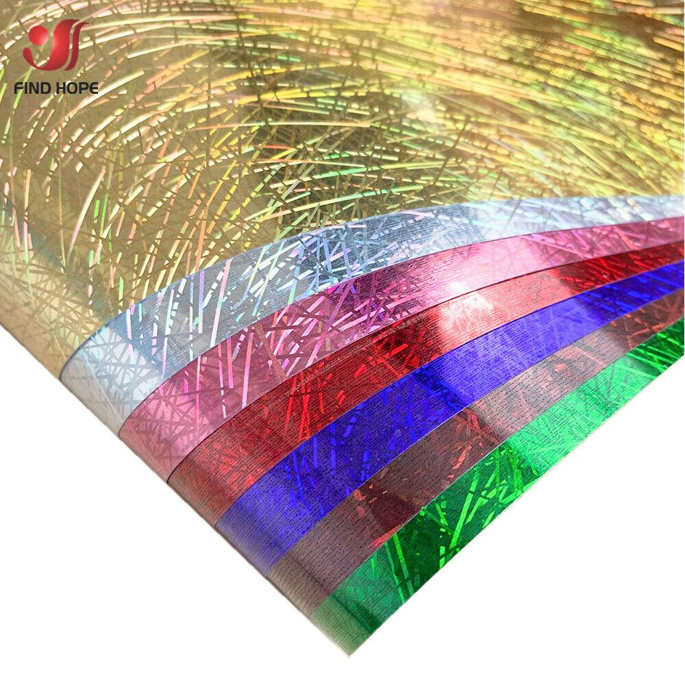 Hologram Iridescent Chrome Heat Transfer Vinyl Iron-on Garment Heat Press Textile T-Shirt HTV Printing for Cut Film DIY