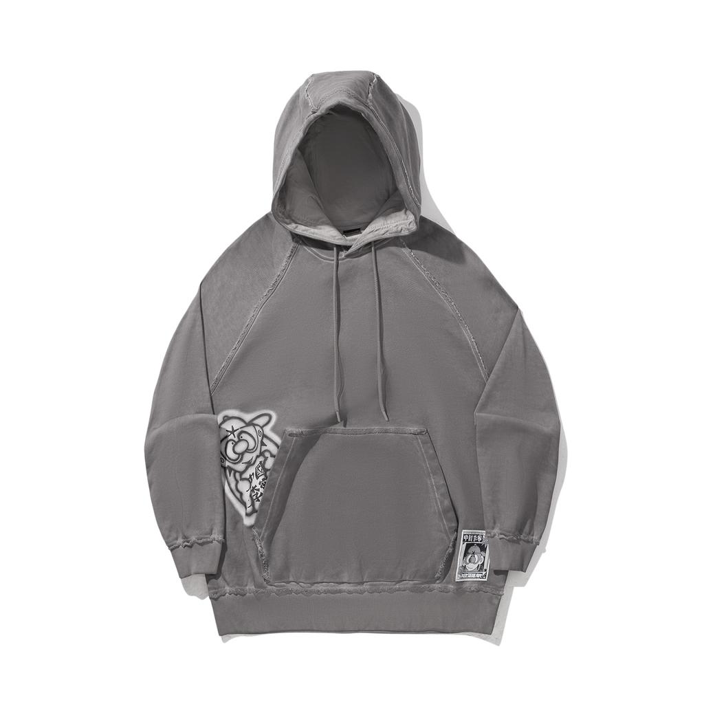 Li Ning Atticus Torre Collaboration Fashion Versatile Hoodie Men hoodies AWDVD05-4